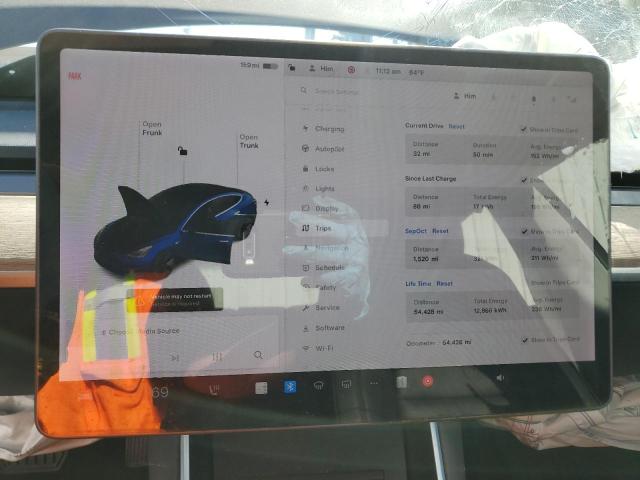 Photo 9 from auction – 2018 TESLA MODEL 3 with VIN 5YJ3E1EAXJF124821