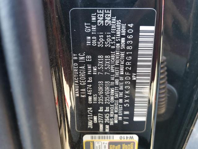 Photo 14 from auction – 2024 KIA SPORTAGE E with VIN 5XYK33DF2RG183604