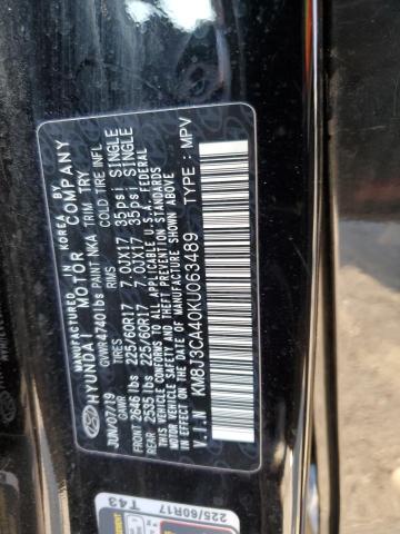 Photo 14 from auction – 2019 HYUNDAI TUCSON LIM with VIN KM8J3CA40KU063489