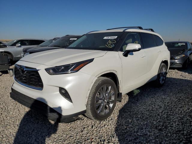 Photo 1 from auction – 2021 TOYOTA HIGHLANDER with VIN 5TDDZRBH0MS524900