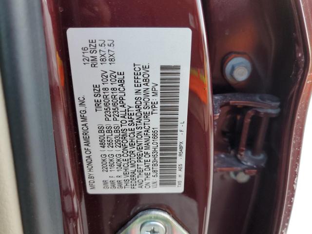 Photo 14 from auction – 2017 ACURA RDX TECHNO with VIN 5J8TB3H53HL016651