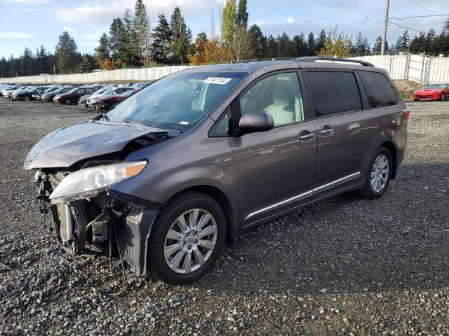 TOYOTA SIENNA XLE 2017 with VIN 5TDDZ3DC8HS166904 - Photo from auction