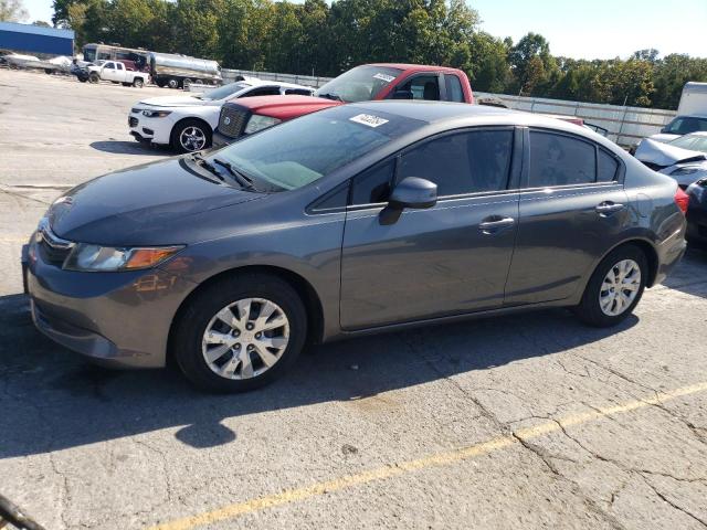 HONDA CIVIC LX 2012 with VIN 19XFB2F55CE100321 - Photo from auction