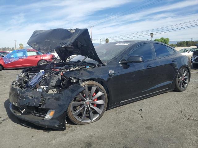 TESLA MODEL S 2017 with VIN 5YJSA1E28HF186969 - Photo from auction