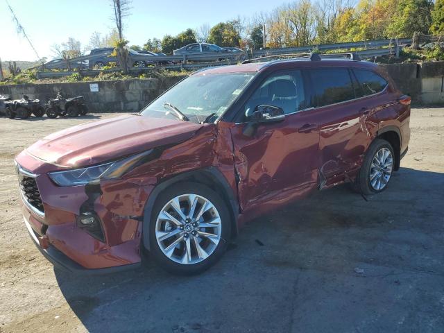 TOYOTA HIGHLANDER 2021 z numerem VIN 5TDDZRBH2MS117984 - Zdjęcie z aukcji