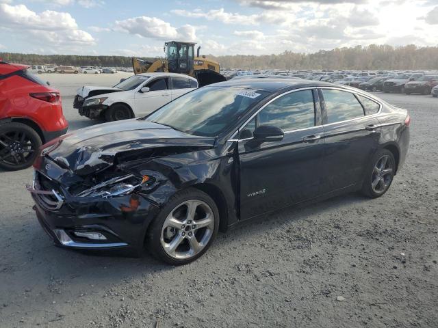 FORD FUSION TIT 2018 with VIN 3FA6P0RU1JR168474 - Photo from auction