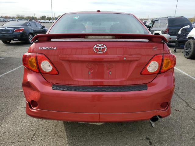 Photo 6 from auction – 2009 TOYOTA COROLLA BA with VIN 2T1BU40E69C140511