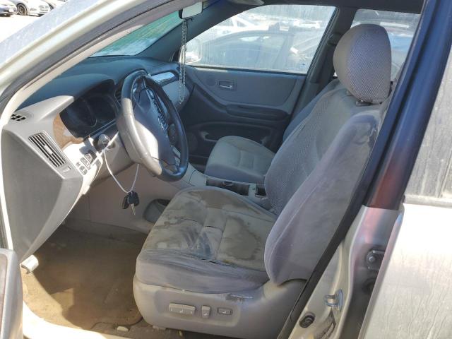 Photo 7 from auction – 2003 TOYOTA HIGHLANDER with VIN JTEGF21A030105167