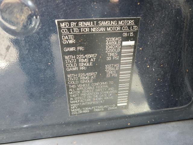 Photo 14 from auction – 2016 NISSAN ROGUE S with VIN KNMAT2MT9GP602747