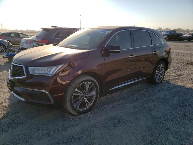 ACURA MDX TECHNO 2017 مع رقم تعريف المركبة 5FRYD3H59HB005072 - صورة من المزاد