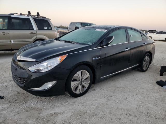 HYUNDAI SONATA HYB 2013 with VIN KMHEC4A44DA066651 - Photo from auction