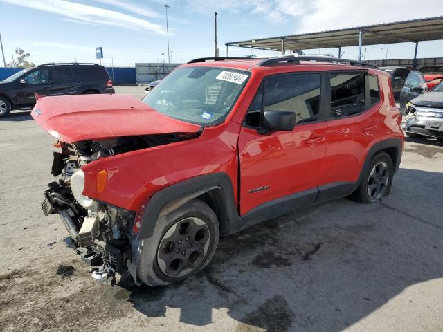 JEEP RENEGADE S 2017 with VIN ZACCJAAB3HPF90751 - Photo from auction