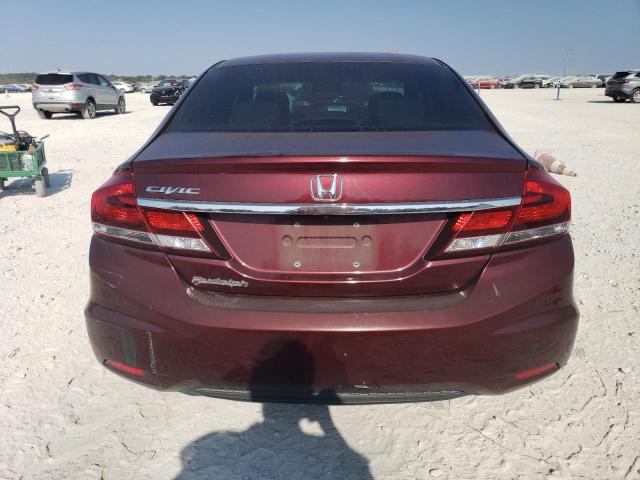 Photo 6 from auction – 2014 HONDA CIVIC LX with VIN 19XFB2F53EE078676