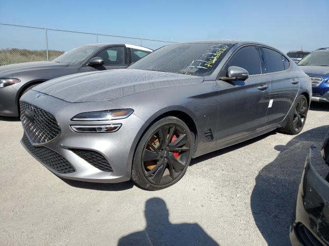 GENESIS G70 BASE 2023 with VIN KMTG54TE6PU128438 - Photo from auction