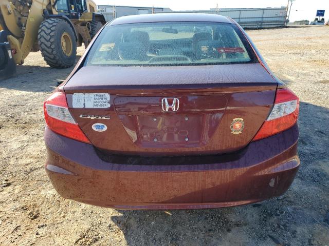 Photo 6 from auction – 2012 HONDA CIVIC LX with VIN 2HGFB2F50CH501815