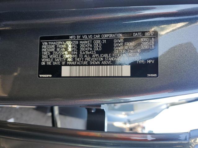 Photo 14 from auction – 2018 VOLVO XC90 T6 with VIN YV4A22PK4J1204259