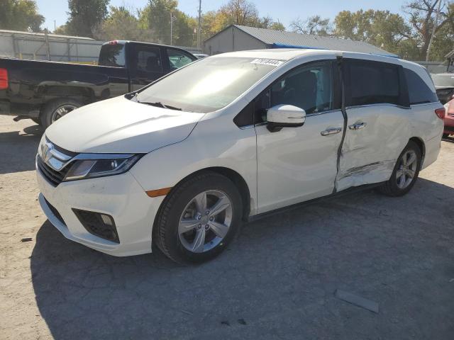 HONDA ODYSSEY EX 2018 with VIN 5FNRL6H73JB103645 - Photo from auction