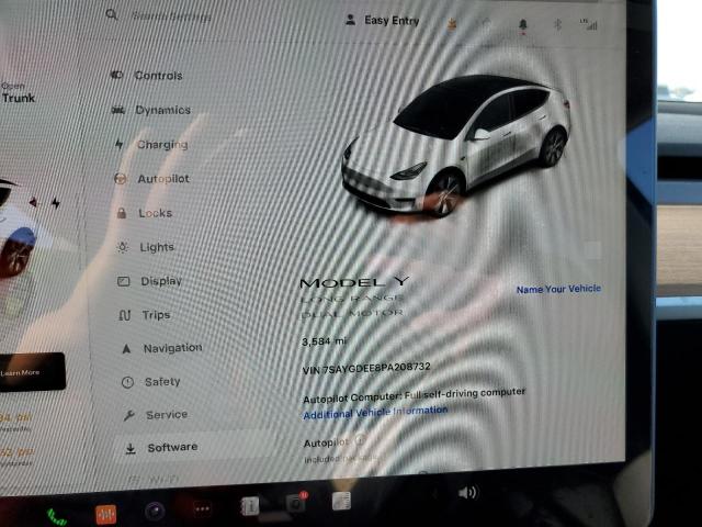Photo 9 from auction – 2023 TESLA MODEL Y with VIN 7SAYGDEE8PA208732