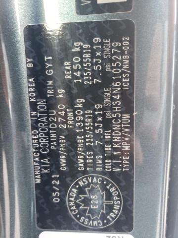 Photo 14 from auction – 2022 KIA CARNIVAL E with VIN KNDNC5H34N6105279