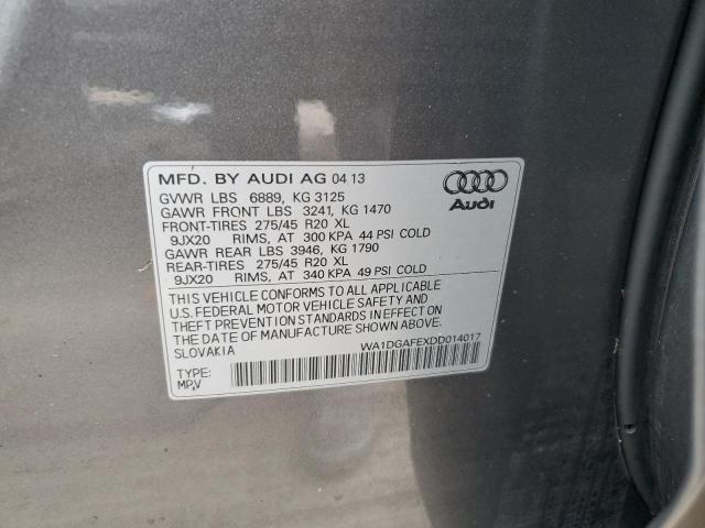 Photo 14 from auction – 2013 AUDI Q7 PRESTIG with VIN WA1DGAFEXDD014017