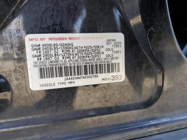 Photo 14 from auction – 2010 MITSUBISHI OUTLANDER with VIN JA4AS3AW7AZ002788