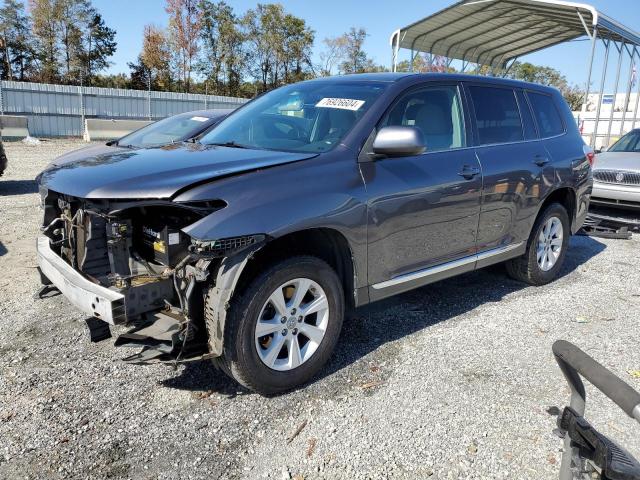 TOYOTA HIGHLANDER 2012 with VIN 5TDBK3EH3CS124719 - Photo from auction