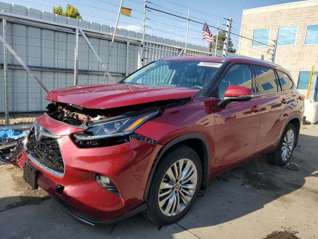 TOYOTA HIGHLANDER 2023 with VIN 5TDKDRBH4PS523971 - Photo from auction