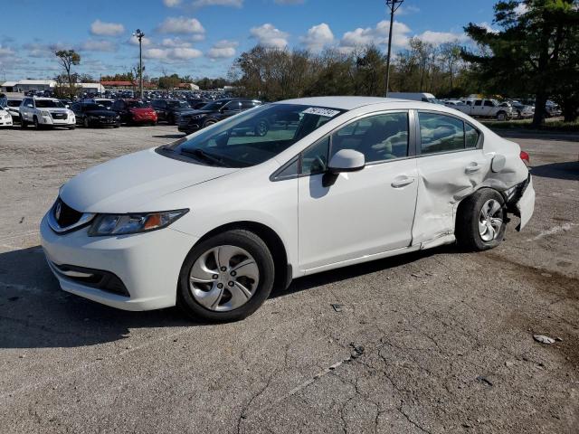 HONDA CIVIC LX 2013 with VIN 19XFB2F54DE049461 - Photo from auction