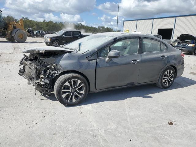 HONDA CIVIC EXL 2013 with VIN 2HGFB2F99DH542514 - Photo from auction