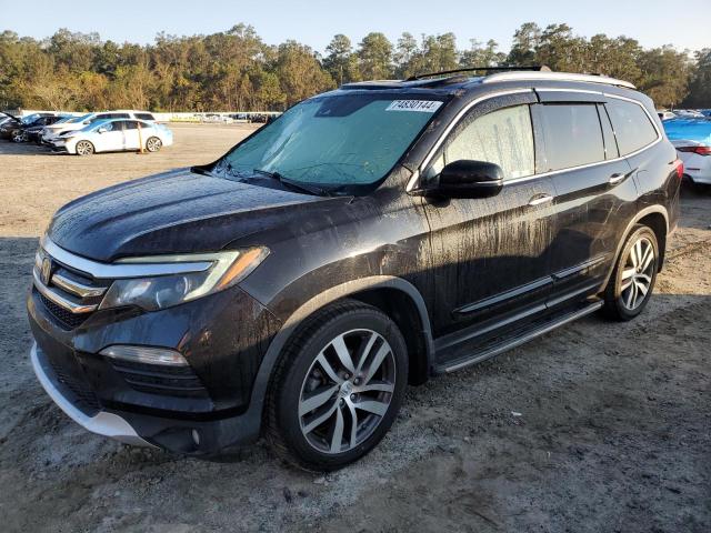 HONDA PILOT ELIT 2018 with VIN 5FNYF6H08JB047109 - Photo from auction