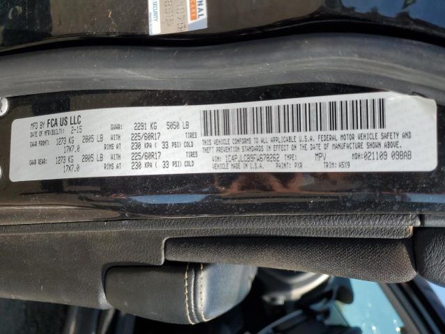 Photo 14 from auction – 2015 JEEP CHEROKEE L with VIN 1C4PJLCB9FW678262