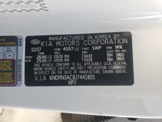 Zdjęcie 14 z aukcji – 2018 KIA SPORTAGE E z VIN KNDPN3AC8J7441801