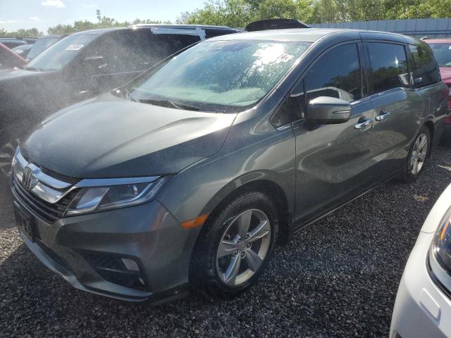 HONDA ODYSSEY EX 2018 with VIN 5FNRL6H70JB046546 - Photo from auction