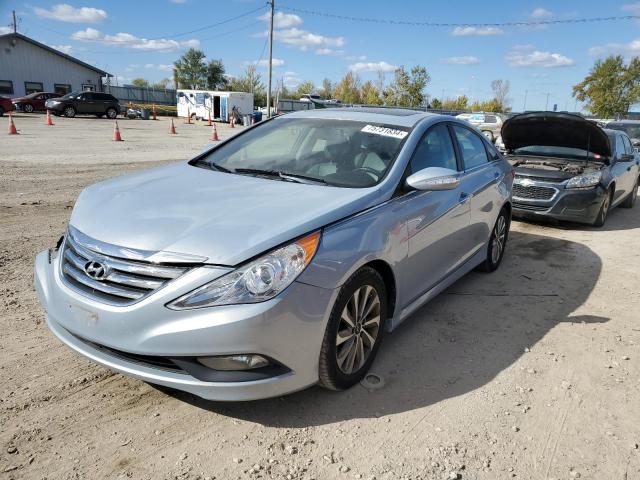 HYUNDAI SONATA SE 2014 with VIN 5NPEC4ABXEH887590 - Photo from auction