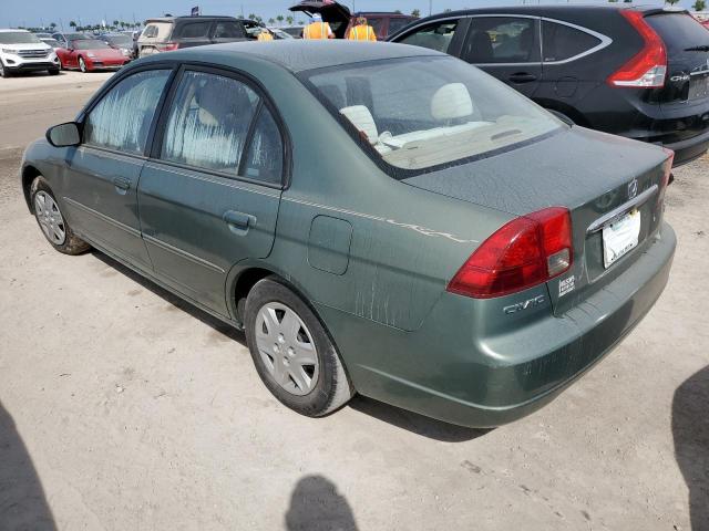 Photo 2 from auction – 2003 HONDA CIVIC LX with VIN 2HGES16573H586545
