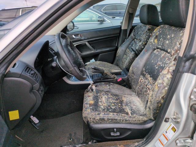 Photo 7 from auction – 2006 SUBARU LEGACY 2.5 with VIN 4S3BL626767201317