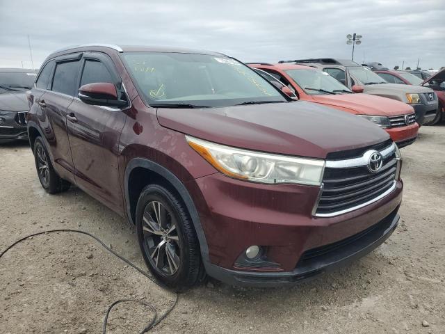 Photo 4 from auction – 2016 TOYOTA HIGHLANDER with VIN 5TDKKRFH5GS139519