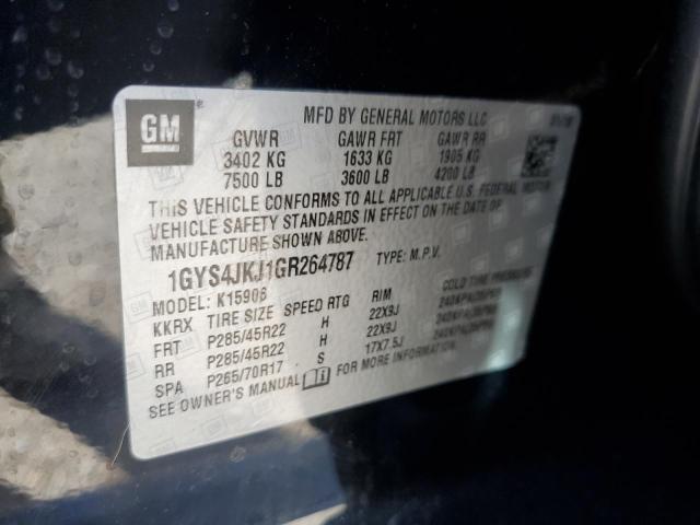 Photo 14 from auction – 2016 CADILLAC ESCALADE E with VIN 1GYS4JKJ1GR264787