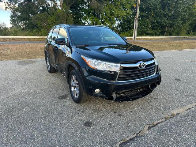 TOYOTA HIGHLANDER 2014 with VIN 5TDJKRFH3ES033935 - Photo from auction