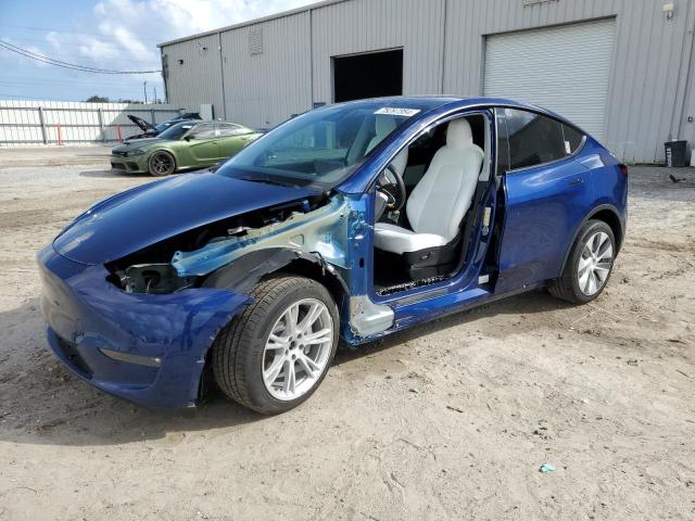TESLA MODEL Y 2021 with VIN 5YJYGDEE3MF250916 - Photo from auction