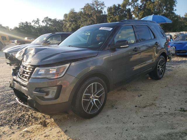 FORD EXPLORER S 2017 with VIN 1FM5K8GT6HGA46011 - Photo from auction