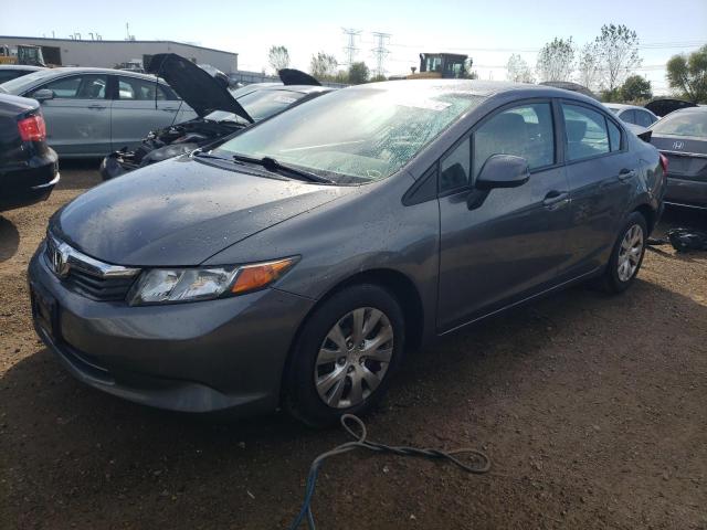 HONDA CIVIC LX 2012 with VIN 19XFB2F59CE076153 - Photo from auction