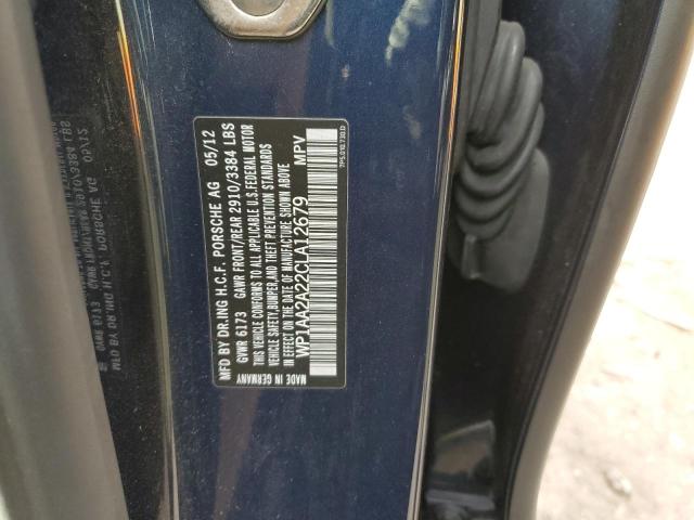 Photo 14 from auction – 2012 PORSCHE CAYENNE with VIN WP1AA2A22CLA12679
