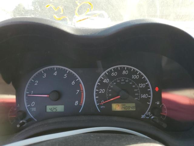 Photo 9 from auction – 2009 TOYOTA COROLLA BA with VIN 2T1BU40E09C156154