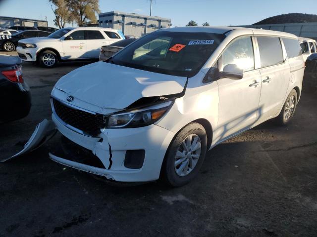 KIA SEDONA LX 2017 with VIN KNDMB5C19H6226656 - Photo from auction