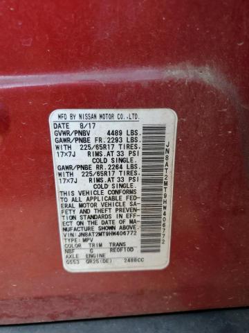 Photo 14 from auction – 2017 NISSAN ROGUE S with VIN JN8AT2MT9HW406772