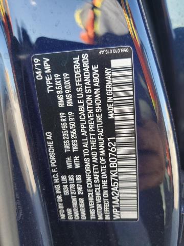 Photo 14 from auction – 2019 PORSCHE MACAN with VIN WP1AA2A57KLB07621