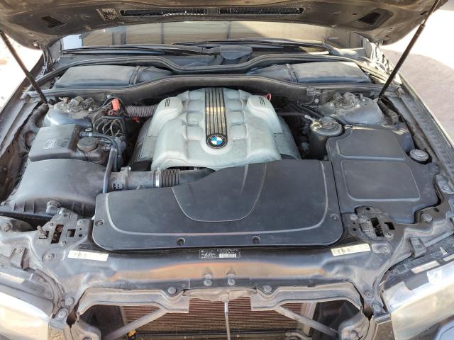 Photo 11 from auction – 2005 BMW 745 LI with VIN WBAGN63535DS60514