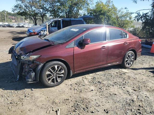 HONDA CIVIC EX 2013 with VIN 19XFB2F86DE200133 - Photo from auction