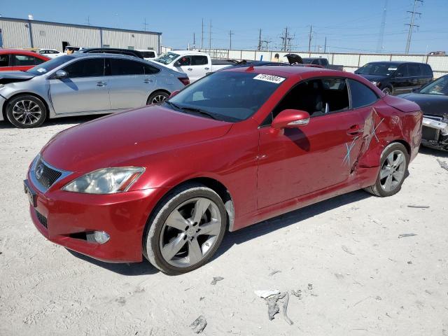 LEXUS IS 250 2010 with VIN JTHFF2C27A2511968 - Photo from auction